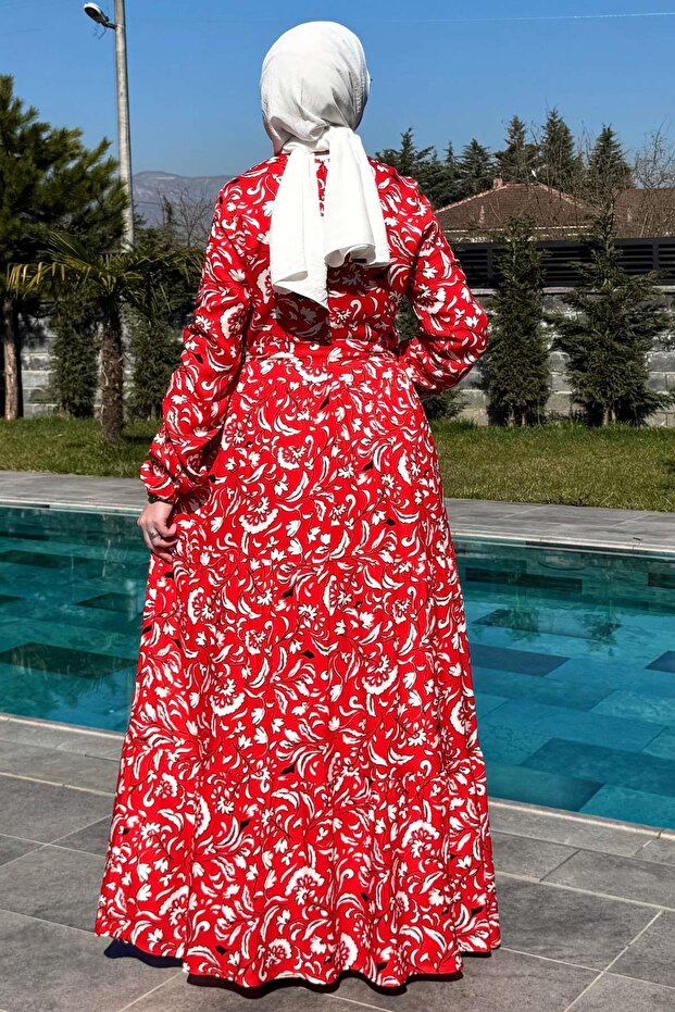 Serra Elbise Kırmızı - 7