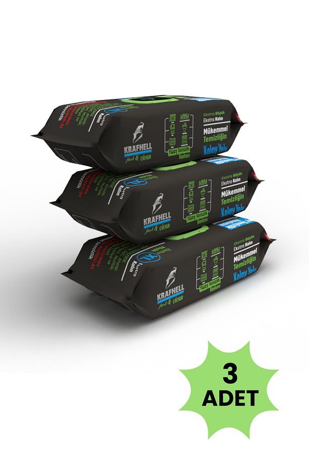 Fast & Clean Ekstra Büyük Yüzey Temizlik Havlusu Xl 3x100 (300 YAPRAK) - 2
