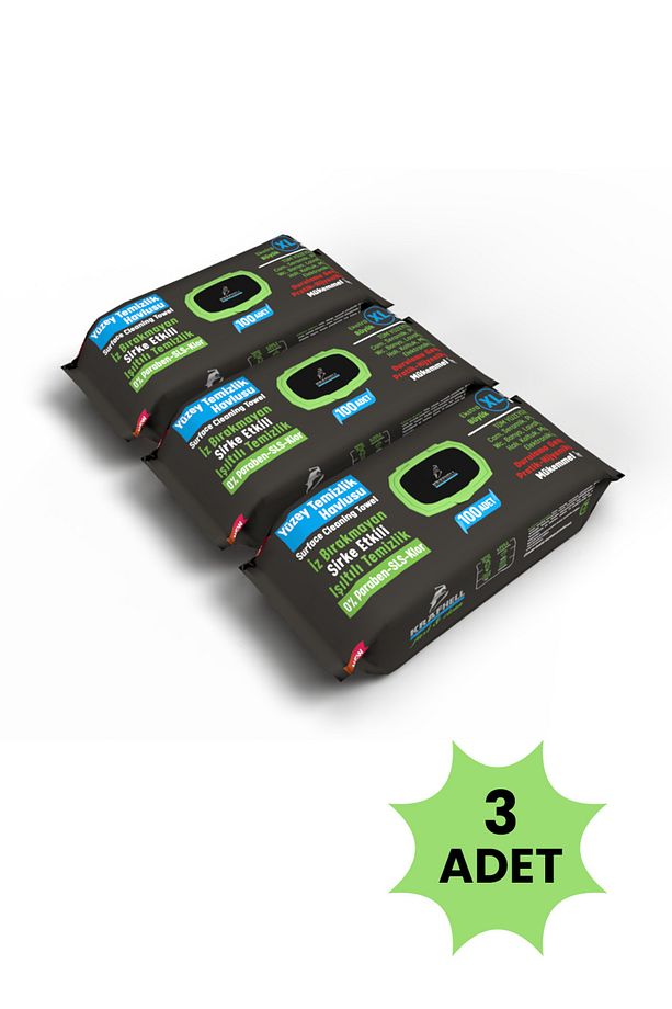 Fast & Clean Ekstra Büyük Yüzey Temizlik Havlusu Xl 3x100 (300 YAPRAK) - 1