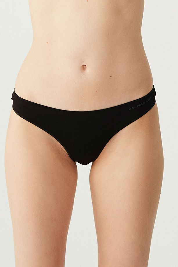 U.S. Polo Assn. Kadın  5 Li Kıl Lastikli String 67D.U.00.R.U.5 - 2