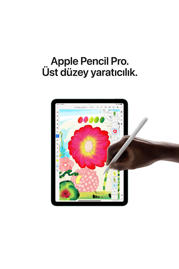 iPad Air 11 inç Wi-Fi 1TB MCAH4TU/A - Uzay Grisi - 6