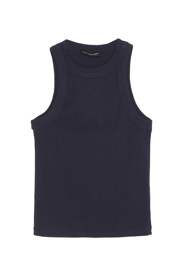 Halter Yaka Basic Fitilli Atlet Lacivert - 2
