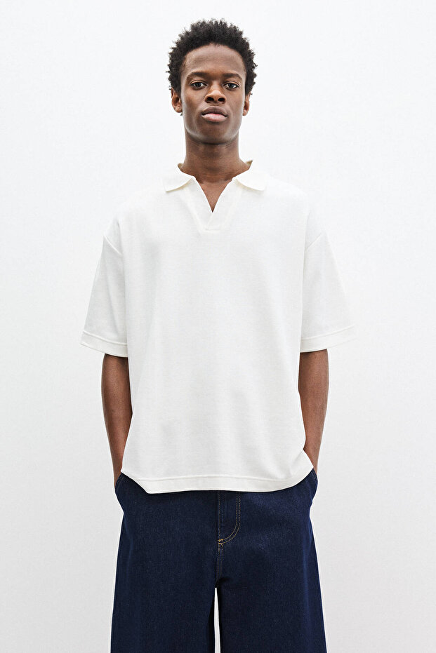 Kısa kollu polo t-shirt - 1