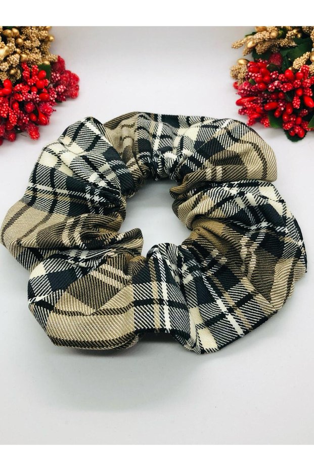 Large Size Plaid Rubber Buckles