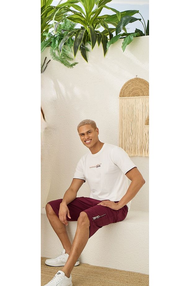 Battal Beden Şortlu Pijama Takımı 1725 - 1