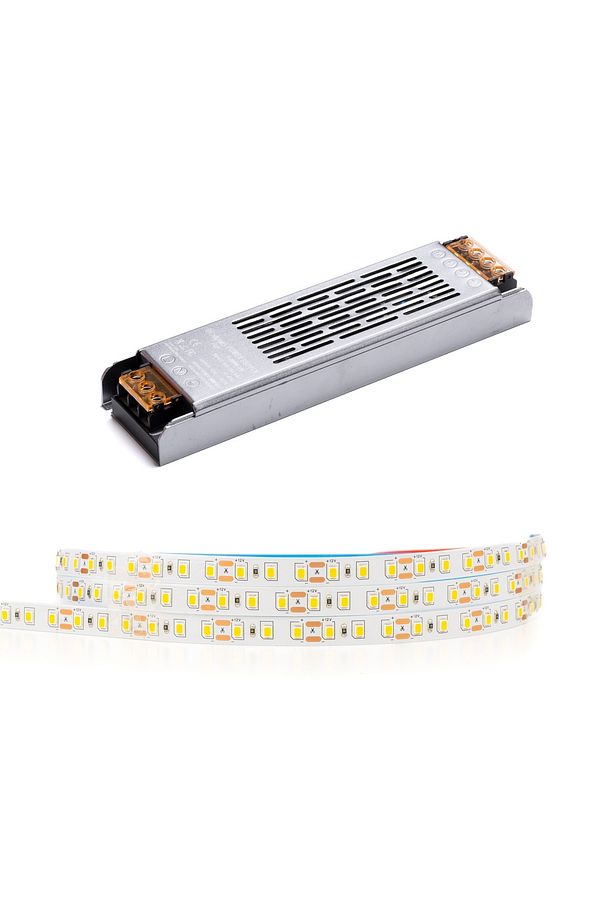 20 Metre Günışığı - Yüksek Lümen Güçlü Işık Metrede 120 Ledli Şerit Led Ve Trafo Dahil Set - 3