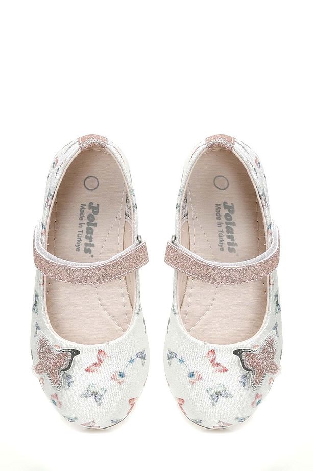 POLARİS BUTY.P5FX KIZ BEBEK BABET AYAKKABI KREM - 4