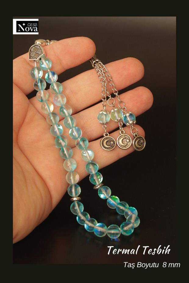 Termal Kuvars Özel Tesbih 33 lük - 1