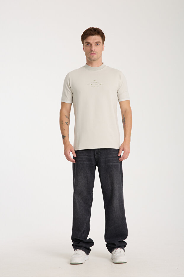 Ανδρικό μπλουζάκι Oversize Frame - 2