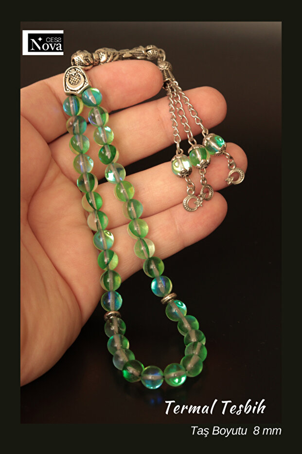 Termal Kuvars Özel Tesbih 33 lük - 1