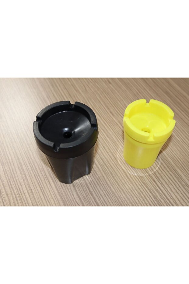 منفضة سجائر بلاستيكية عديمة الرائحة 1 قطعة - 1