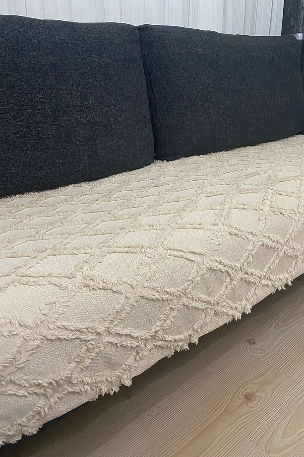 Cappuccino Baklava  100x240 Şönil Koltuk Örtüsü, Koltuk Kılıfı Ile Evinize Değer Katın - 3