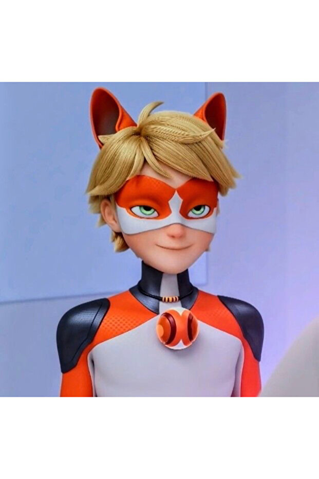 قناع مطاطي ذو طابع متغير على شكل قطة سوداء - 1