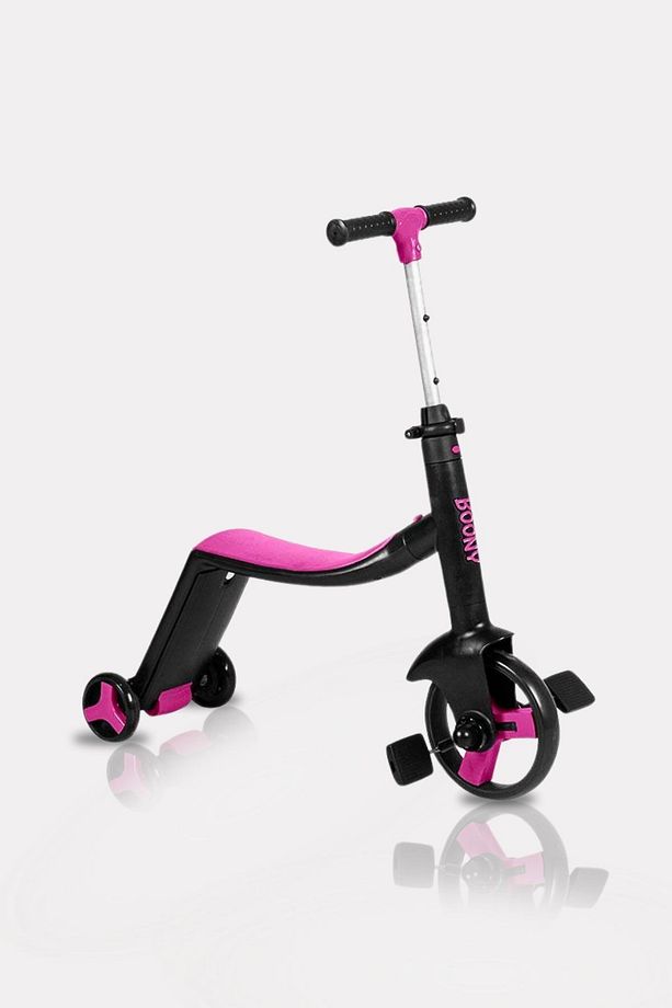 Scooter 3 In1 Pembe - 4