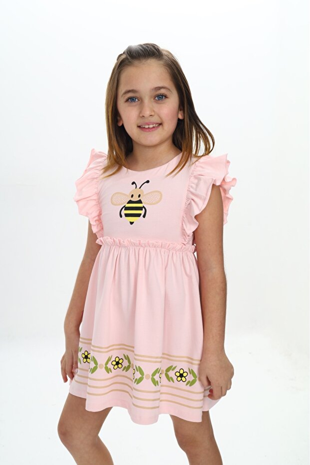 Devojčina haljina Bee Štampano - 3