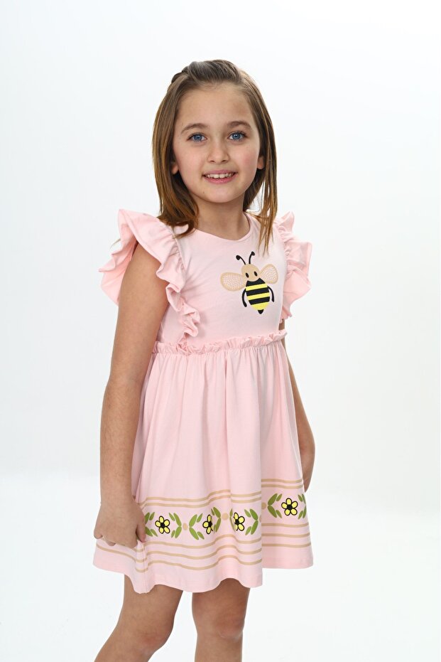 Devojčina haljina Bee Štampano - 5
