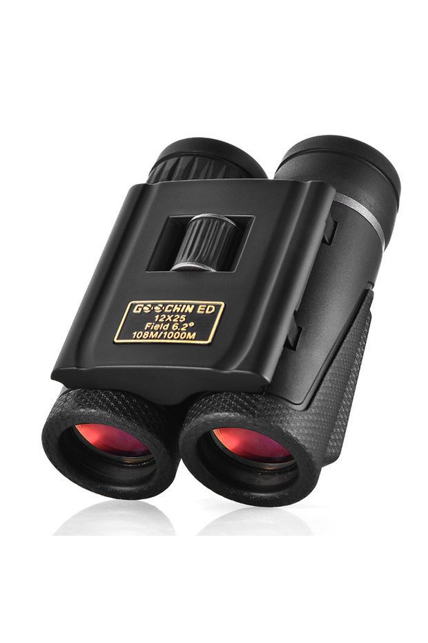 CN1225ED High Powerful 12x25 Compact ED Binoculars for Adults and Kids with Large Eyepiece Easy Focu