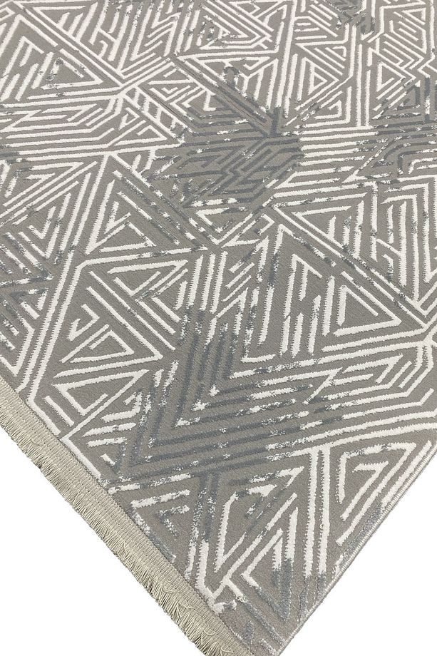 4m2-6m2 Bambu Tarz Modern Sık Dokuma Halı Salon Oturma Odası Mutfak Halısı Antialerjik 6964 - 5