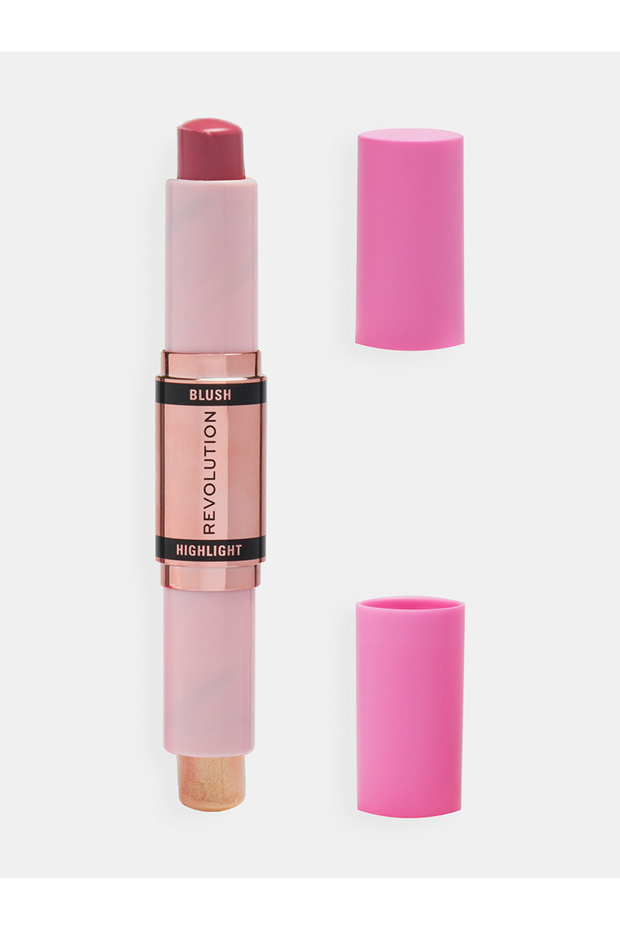 Blush and Highlight Stick- Mauve Glow - 1