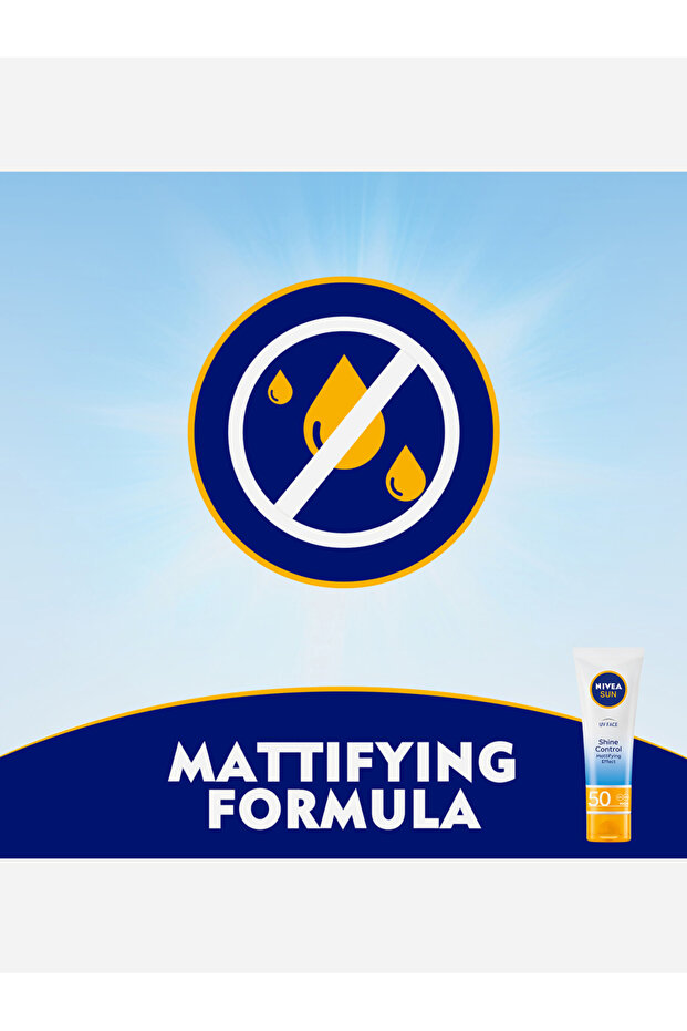 كريم حماية الوجه من أشعة الشمس فوق البنفسجية للتحكم في لمعان الوجه، عامل حماية من أشعة الشمس 50، أنبوب 50 مل - 5