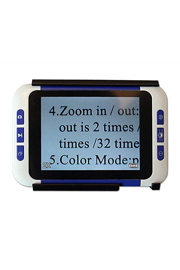 مكبر قراءة إلكتروني رقمي ملون من BOBLOV 2-32X 3.5 بوصة LCD Lupa لمساعدة الأشخاص ذوي الرؤية المنخفضة في القراءة ...