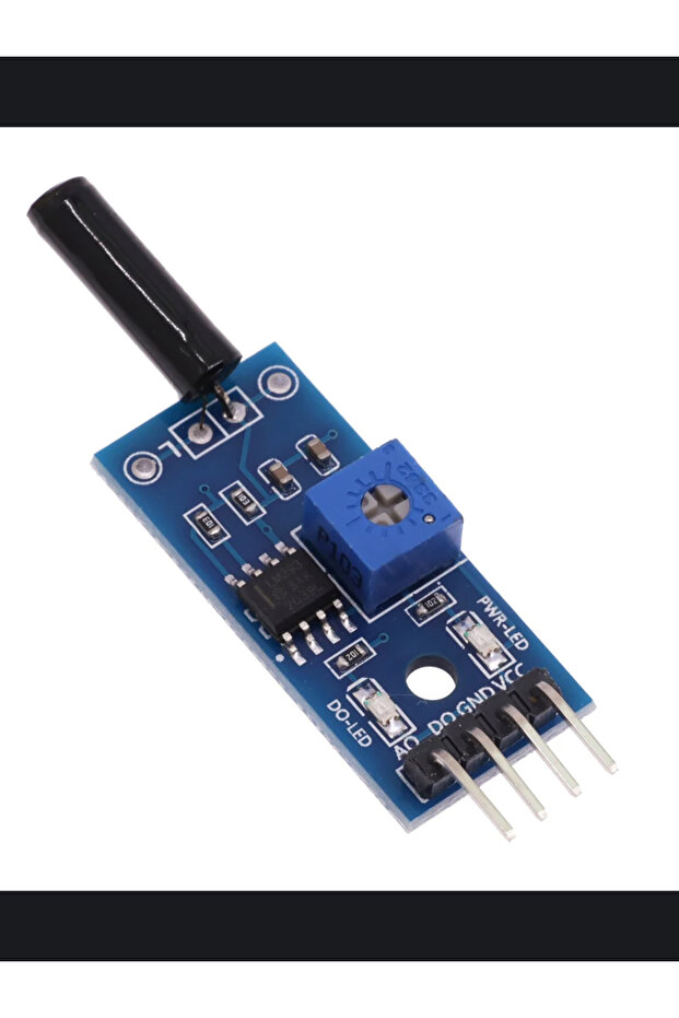 وحدة استشعار الاهتزاز Shk مفتوحة عادةً، وحدة استشعار الاهتزاز لأردوينو، وحدة إنذار - 7