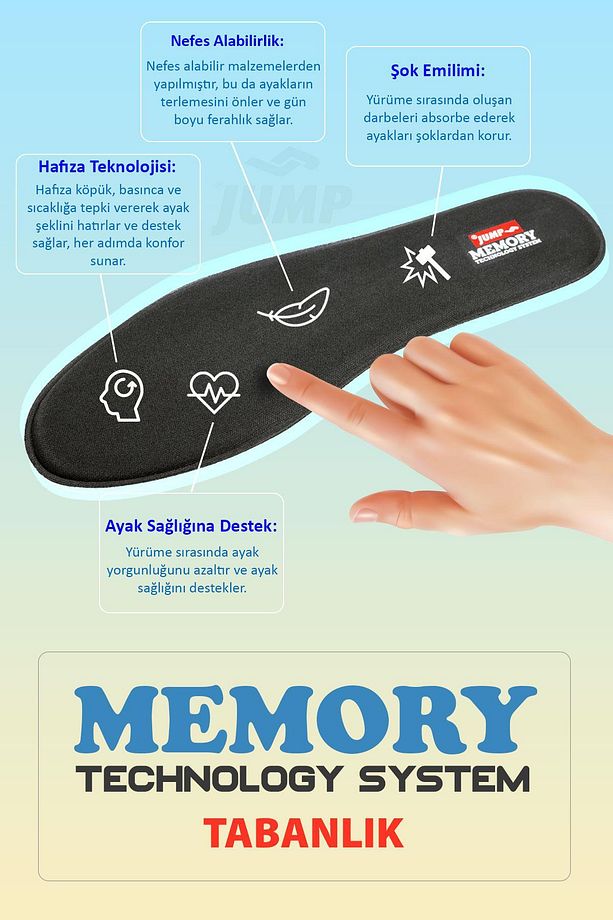 29771 Beyaz Erkek Sneaker Günlük Spor Ayakkabı - 6