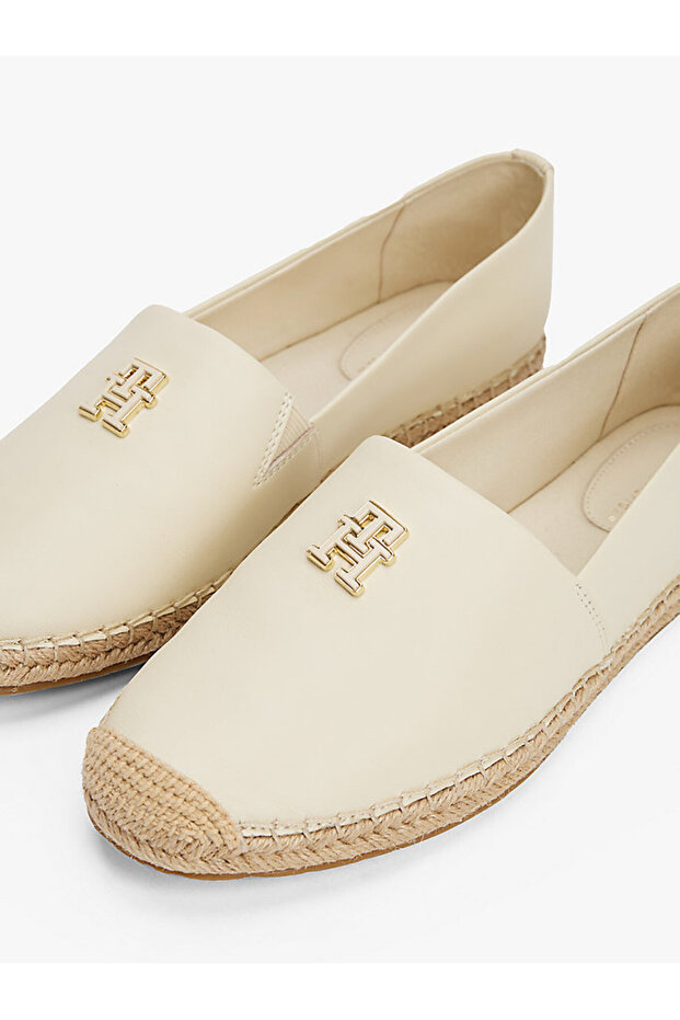 TH LOGO LEATHER ESPADRILLE - 6