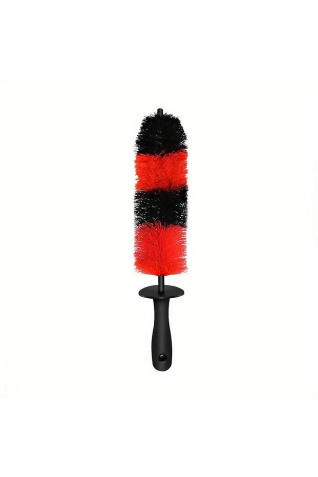 Red Tool engine grille car truck motor detailing brush cleaner car wheel brush wheel rim