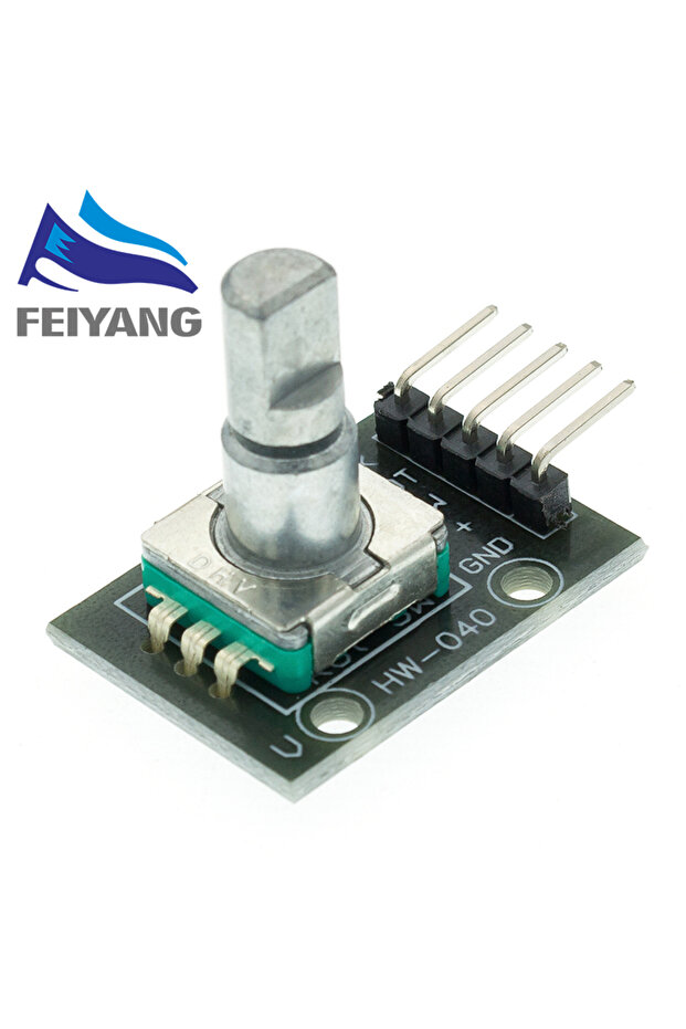 وحدة ترميز دوارة 360 درجة EC11 لمفتاح مستشعر الطوب Arduino KY-040 W... - 4