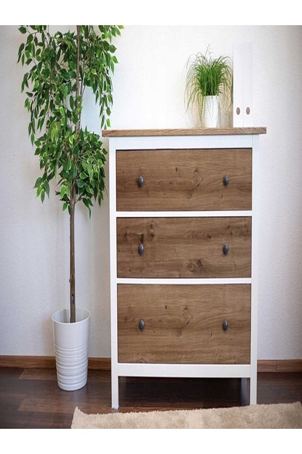 200-5607 Ahşap Desenli Yapışkanlı Folyo 90cm x 1mt - 2