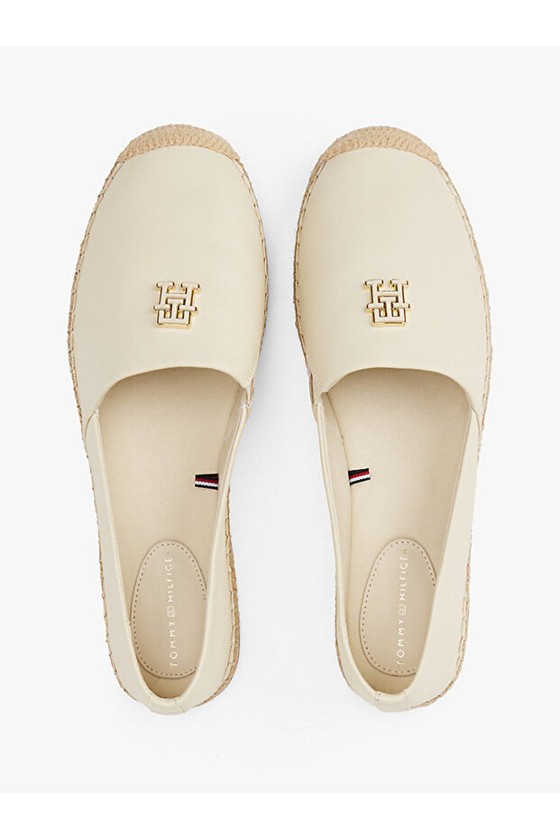 TH LOGO LEATHER ESPADRILLE - 3