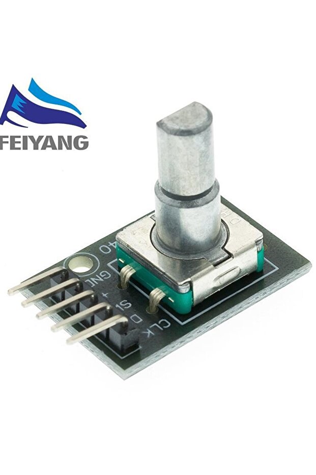وحدة ترميز دوارة 360 درجة EC11 لمفتاح مستشعر الطوب Arduino KY-040 W... - 7