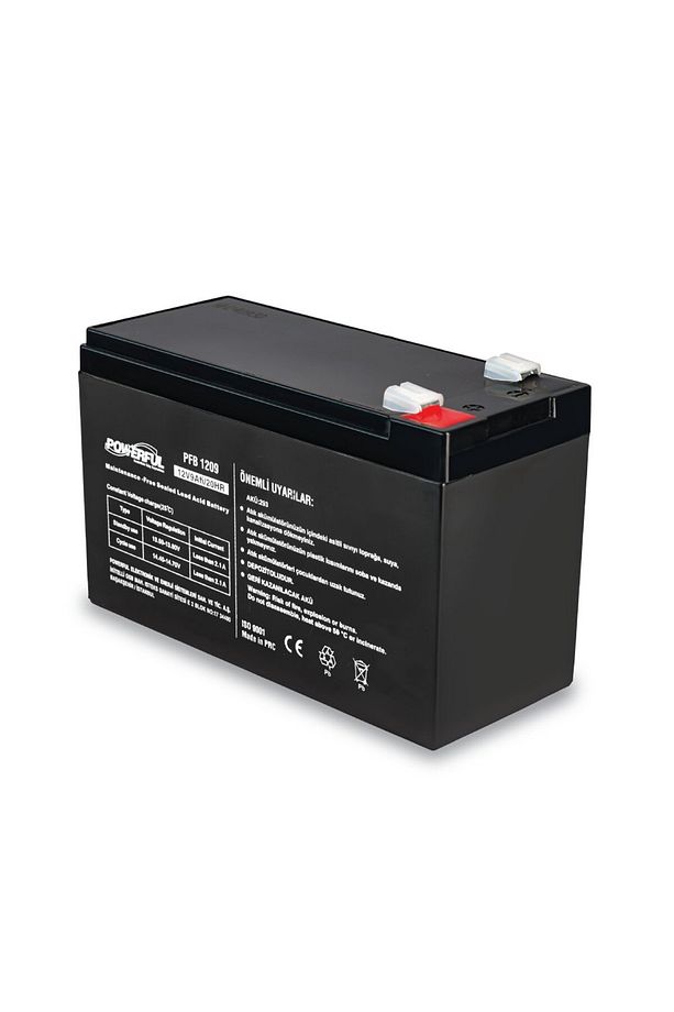 PFB-1209 12V 9AH 20HR BAKIMSIZ KURU TİP AKÜ - 2