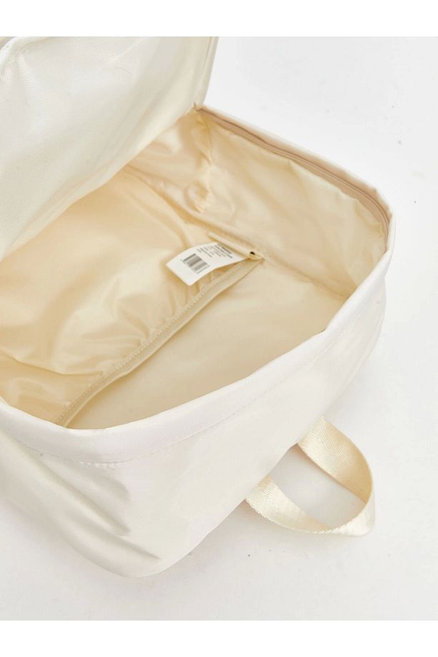 LCW ACCESSORIES BEJ Çok Bölmeli Kız Çocuk Sırt Çantası - 4