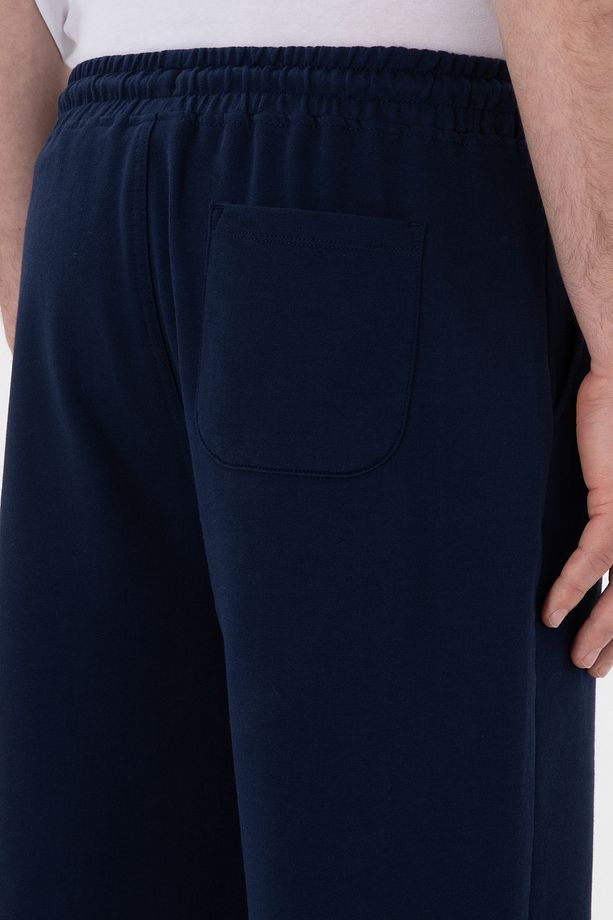 Erkek Regular Fit Lacivert Örme Şort 50298039-VR033 - 6