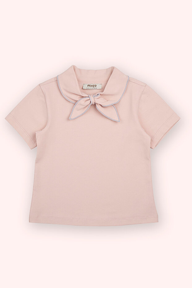 Baby Girl Short Sleeve Pink T-Shirt