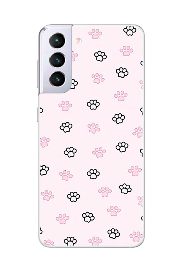 حافظة شفافة متوافقة مع هاتف Samsung Galaxy S21+ بتصميم Minies 3