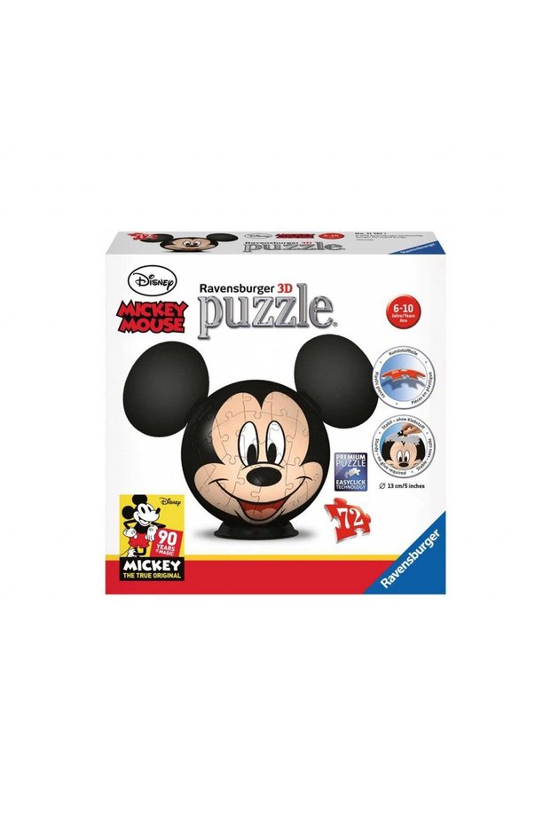 Puzzle 3D Mickey Mouse, 72 piese