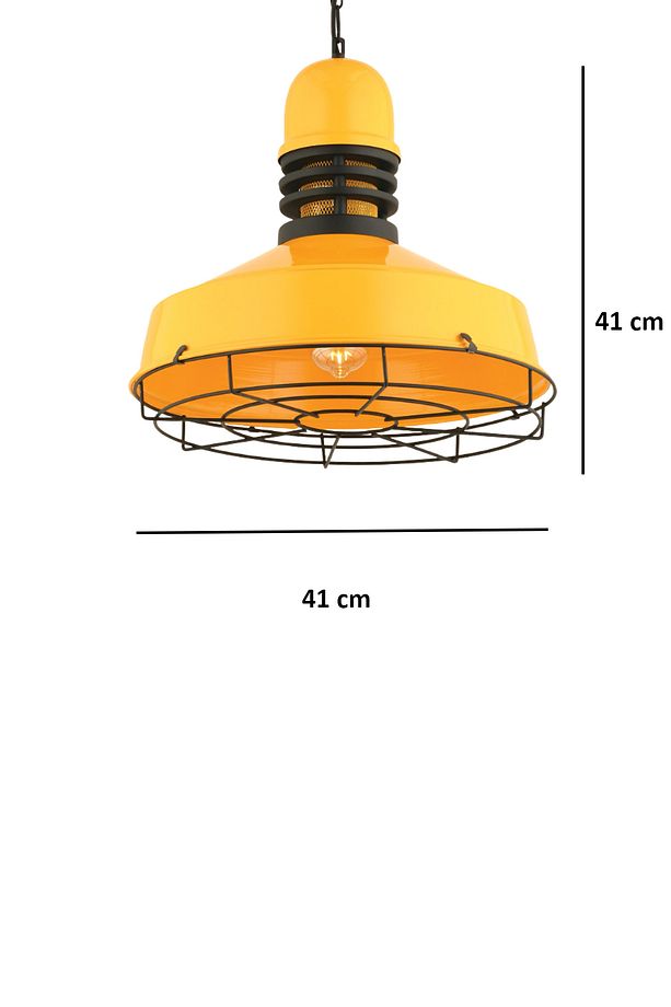 Sarı Sarkıt Avize Yatak Odası Salon Mutfak Koridor Lamba - 3