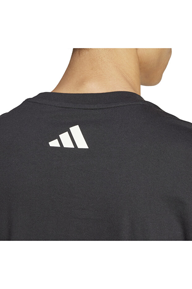 City Escape Erkek Siyah Günlük Stil T-shirt Jı6788 - 5