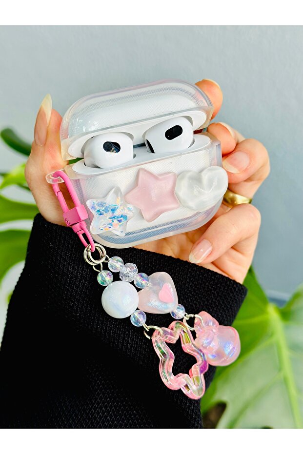حافظة واقية سميكة من السيليكون مع تصميم لعبة متوافق مع الجيل الرابع من Airpods