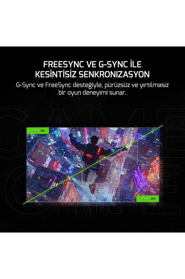24″ Lucid S20 540Hz 0.2MS Flat Fast TN Pivot Rgb Gaming Monitör - 8