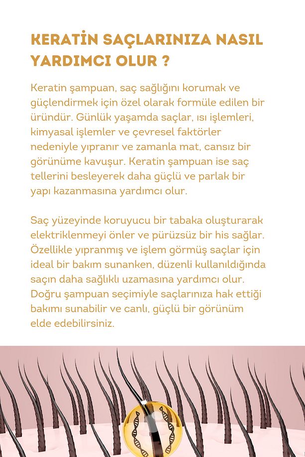 Keratin Complex Şampuan, Besleyici Ve Onarıcı , Tüm Saç Tipleri Için ( 2 Adet X 675 ml ) - 4