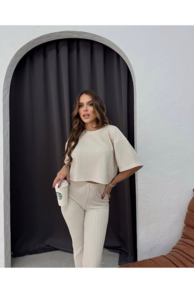 CROP PANTOLONLU TAKIM - 1