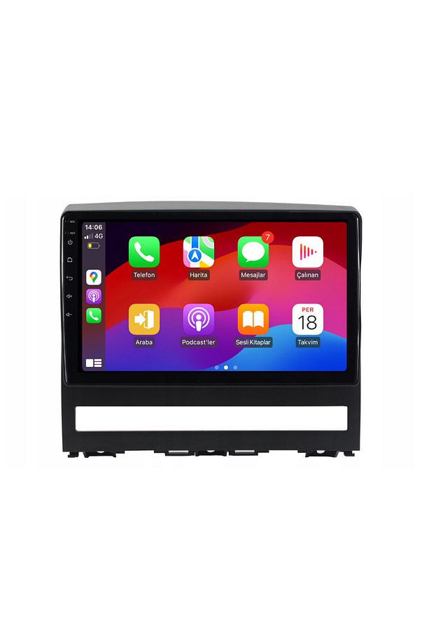 Fiat Albea Araç Multimedya Android Ekran Carplay Navigasyon Double Teyp 2+32 9" 05-12 Black BLUEWAY - 3