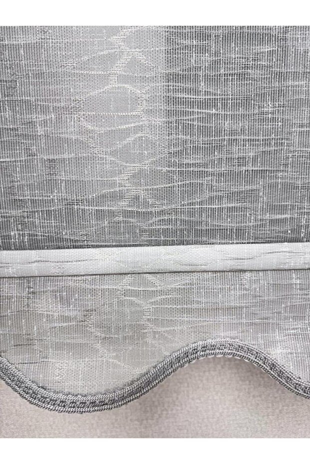 Keten Kumaşlı Çift Mekanizmalı Tül Stor Perde TSK1004 - 4