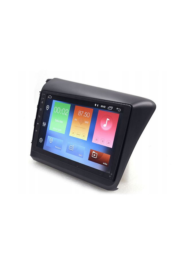 Honda Civic Fb7 Araç Multimedya Android Ekran Carplay Navigasyon Double Teyp 2+32 9" 12-15 Gri BLUEW - 2