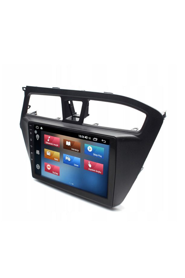 Hyundai i20 Araç Multimedya Android Ekran Carplay Navigasyon Double Teyp 2+32 9" 14-18 Black BLUEWAY - 2