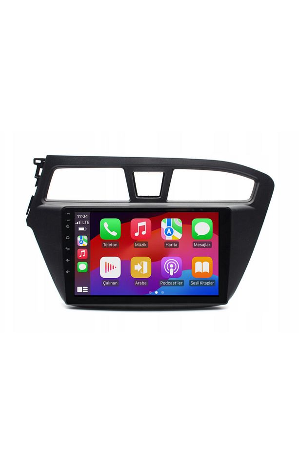 Hyundai i20 Araç Multimedya Android Ekran Carplay Navigasyon Double Teyp 2+32 9" 14-18 Black BLUEWAY - 3